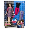 Кукла Барби  Игра с модой Barbie Fashionistas с набором одежды DTD99