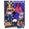 Кукла Барби Игра с модой Barbie Fashionistas c дополнительными нарядами DTF00