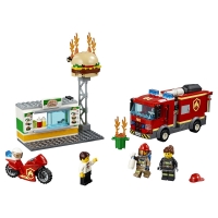 Лего 60214 Пожар в бургер-кафе Lego City