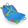 Trunki детский чемодан на колесиках Голубой 0054