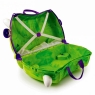 Trunki детский чемодан на колесиках Динозавр 0066