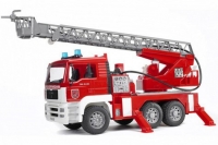 Пожарная машина Bruder MAN с лестницей и помпой 02771