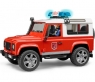 Bruder Пожарная Land Rover Defender с фигуркой 02596 Брудер
