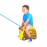 Trunki детский чемодан на колесиках Жираф Джери 0265