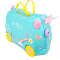 Trunki детский чемодан на колесиках Единорог Уна 0287