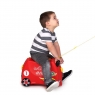 Trunki детский чемодан на колесиках Гоночная машинка Рокко 0321