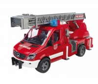 Пожарная машинка Bruder Mercedes 02532