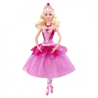 Кукла Barbie Балерина в розовых пуантах X8810