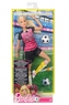 Кукла Барби Футболистка Безграничные движения Barbie Made To Move DVF69