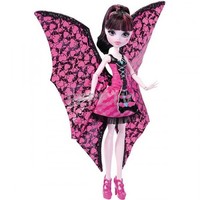 Кукла Monster High Дракулаура Летучая мышь DNX65