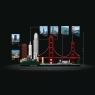Лего Архитектора Сан-Франциско Lego Architecture 21043