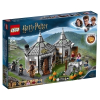 Лего Гарри Поттер Хижина Хагрида спасение Клювокрыла Lego Harry Potter 75947