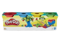 Play-Doh Набор пластилина для лепки 4 мини баночки 23241