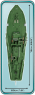 Торпедный катер Конструктор Коби 4825 аналог Лего