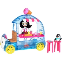 Игровой набор Enchantimals Фургончик мороженого Прины Пингвины FKY58