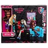 Кукла Monster High Клодин Вульф с мебелью Коффин Бин X3721