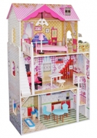 Деревянный кукольный домик Lila Wooden Toys