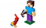 Лего 21148 Стив с попугаем Lego Minecraft