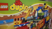 Лего 10508 Большой поезд Lego Duplo Дефект Упаковки