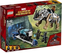 Lego 76099 Чёрная Пантера Поединок с носорогом