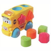 Детская игрушка PlayGo Развивающий автобус-сортер 2107