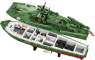 Торпедный катер Конструктор Коби 4825 аналог Лего