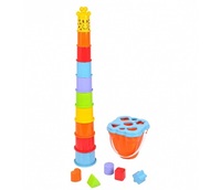 Детская игрушка PlayGo Центр творчества Жираф пирамидка 2388